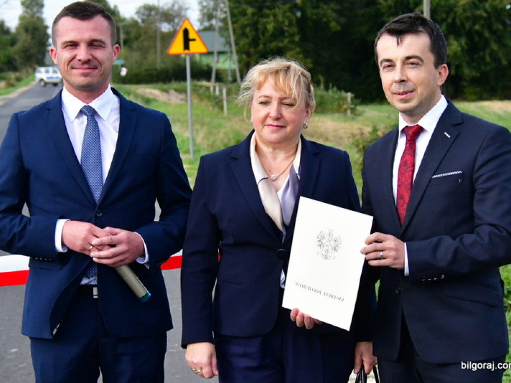 Droga powiatowa Gródki - Gilów - Teodorówka - Chłopków otwarta (FOTO)