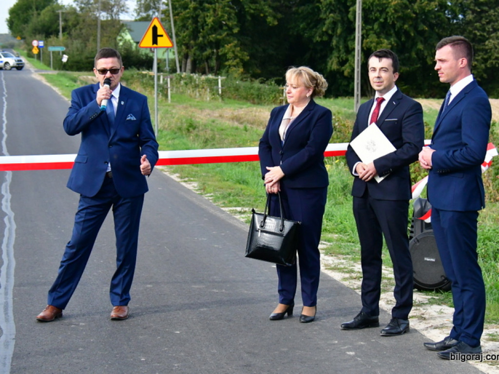 Droga powiatowa Gródki - Gilów - Teodorówka - Chłopków otwarta (FOTO)