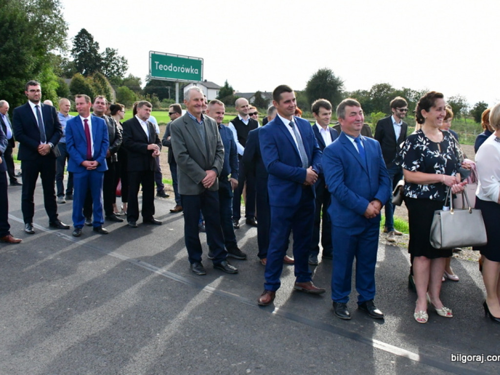 Droga powiatowa Gródki - Gilów - Teodorówka - Chłopków otwarta (FOTO)