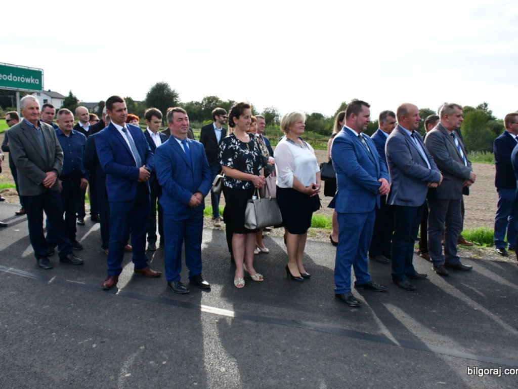 Droga powiatowa Gródki - Gilów - Teodorówka - Chłopków otwarta (FOTO)