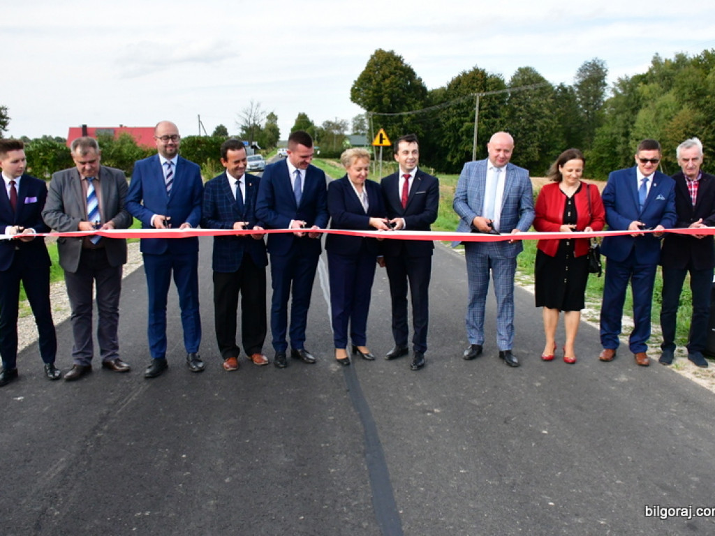 Droga powiatowa Gródki - Gilów - Teodorówka - Chłopków otwarta (FOTO)