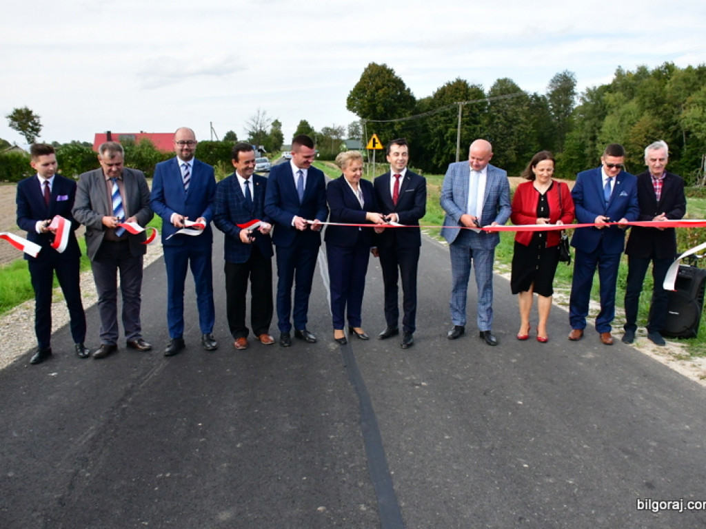 Droga powiatowa Gródki - Gilów - Teodorówka - Chłopków otwarta (FOTO)