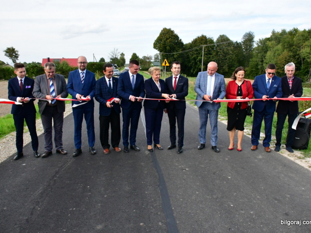 Droga powiatowa Gródki - Gilów - Teodorówka - Chłopków otwarta (FOTO)