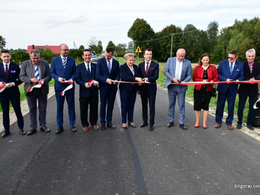 Droga powiatowa Gródki - Gilów - Teodorówka - Chłopków otwarta (FOTO)