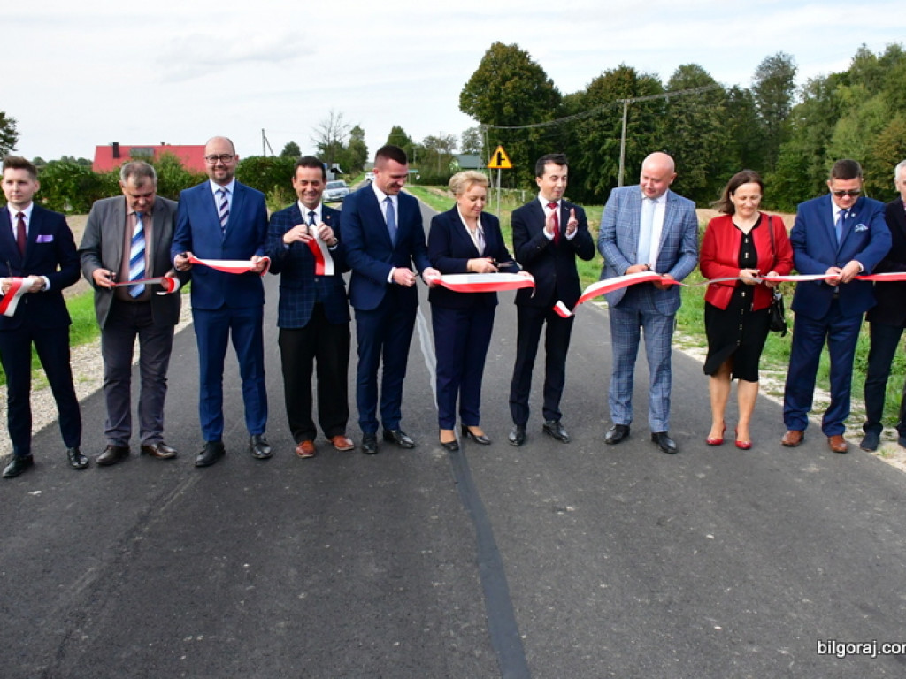Droga powiatowa Gródki - Gilów - Teodorówka - Chłopków otwarta (FOTO)