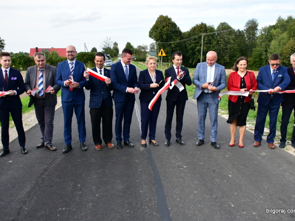 Droga powiatowa Gródki - Gilów - Teodorówka - Chłopków otwarta (FOTO)