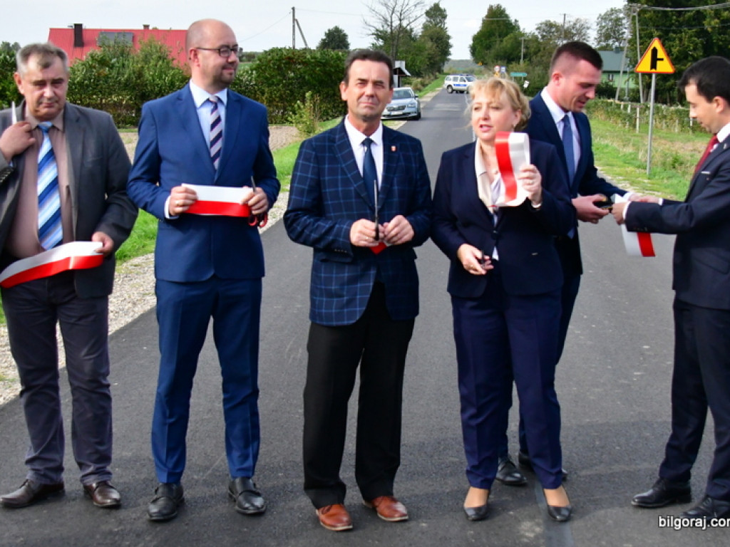 Droga powiatowa Gródki - Gilów - Teodorówka - Chłopków otwarta (FOTO)