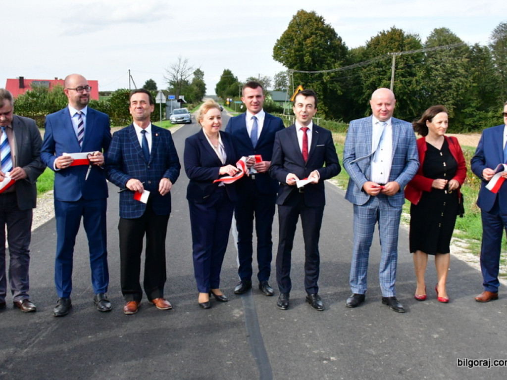 Droga powiatowa Gródki - Gilów - Teodorówka - Chłopków otwarta (FOTO)