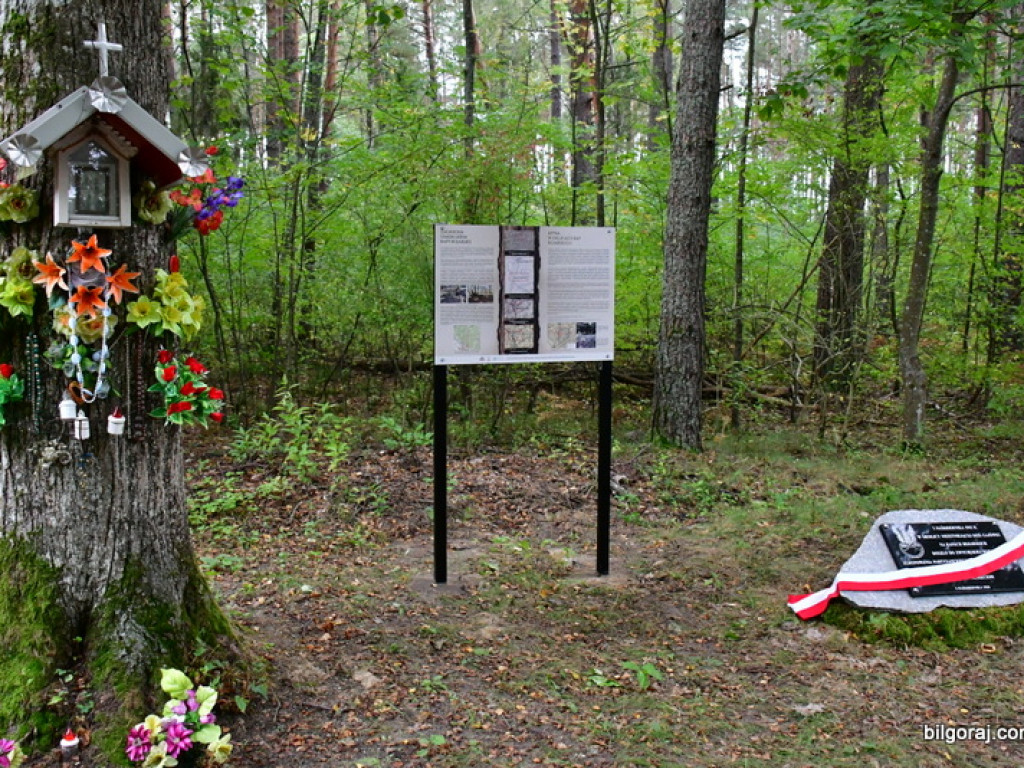 Kamień upamiętnił ważne dla partyzantów miejsce (FOTO)