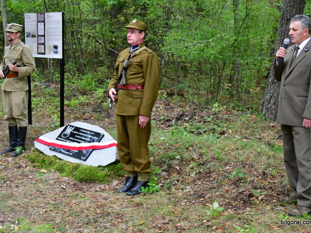 Kamień upamiętnił ważne dla partyzantów miejsce (FOTO)