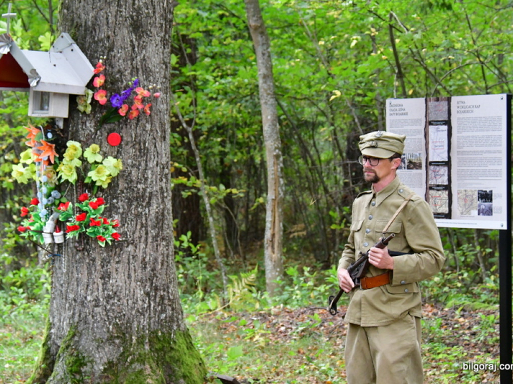 Kamień upamiętnił ważne dla partyzantów miejsce (FOTO)