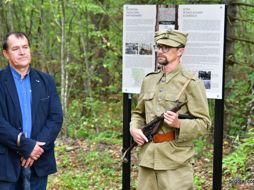 Kamień upamiętnił ważne dla partyzantów miejsce (FOTO)