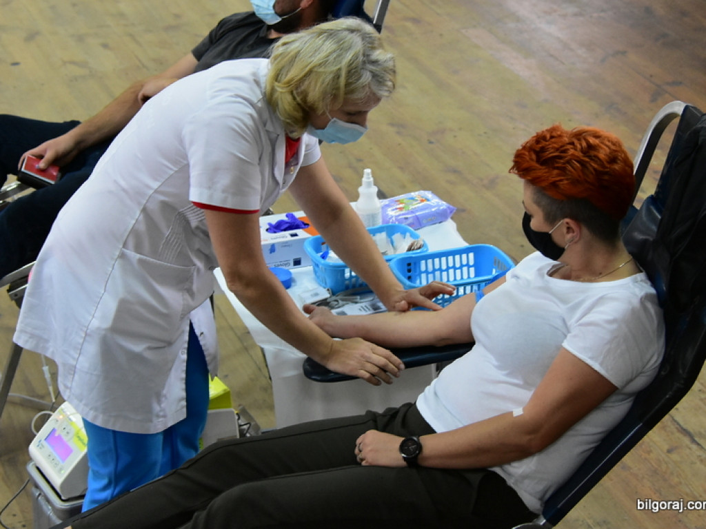 Akcja poboru krwi w Łukowej zakończona sukcesem (FOTO)