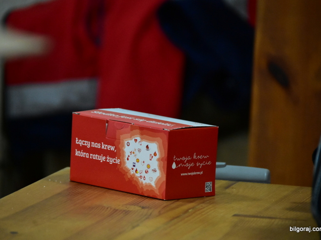 Akcja poboru krwi w Łukowej zakończona sukcesem (FOTO)