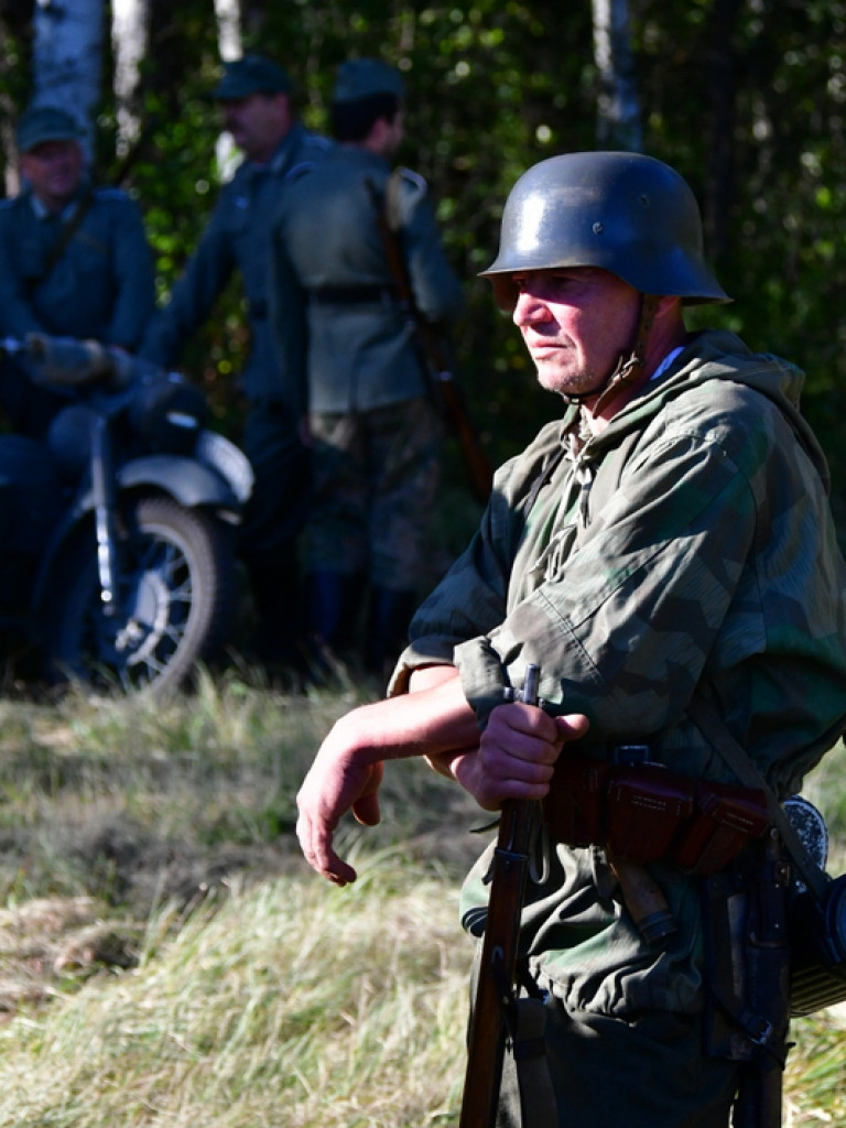 Widowisko w Brodziakach przypomniało historię z czasów II wojny światowej (FOTO)