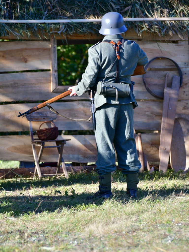 Widowisko w Brodziakach przypomniało historię z czasów II wojny światowej (FOTO)