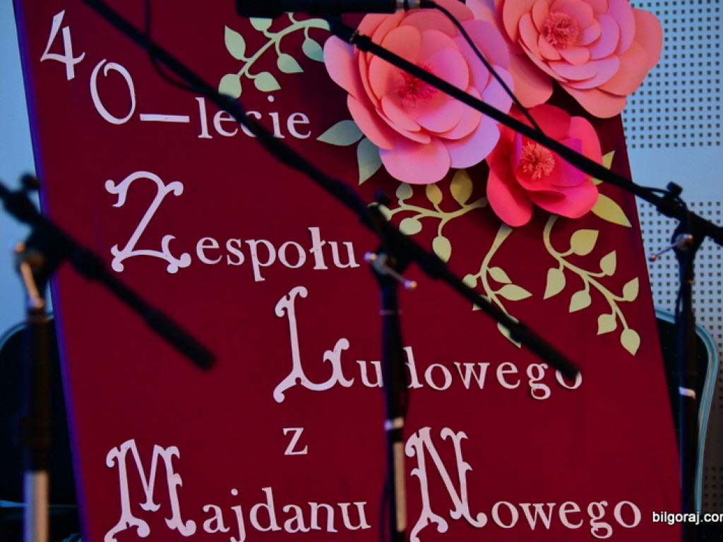 40 lat minęło jak jeden dzień, czyli jubileusz Zespołu Ludowego z Majdanu Nowego (FOTO)