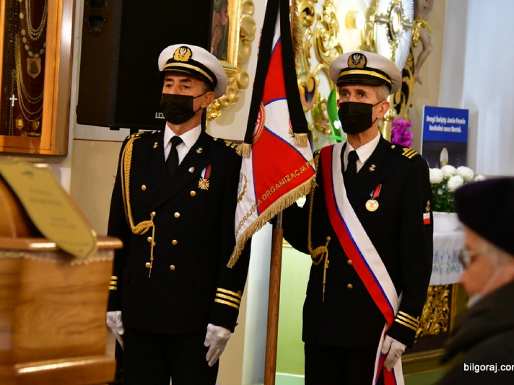 Pożegnali Witolda Dembowskiego, Zasłużonego dla Miasta Biłgoraj (FOTO)