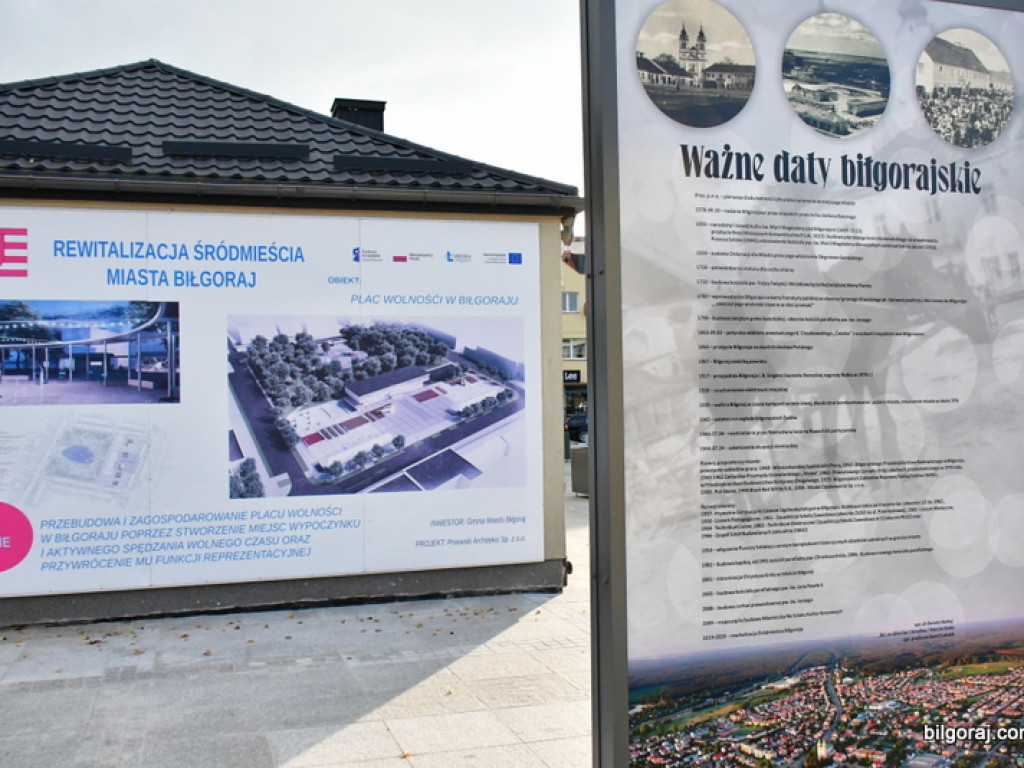 Burmistrz Janusz Rosłan o rewitalizacji śródmieścia Biłgoraja (FOTO, VIDEO)