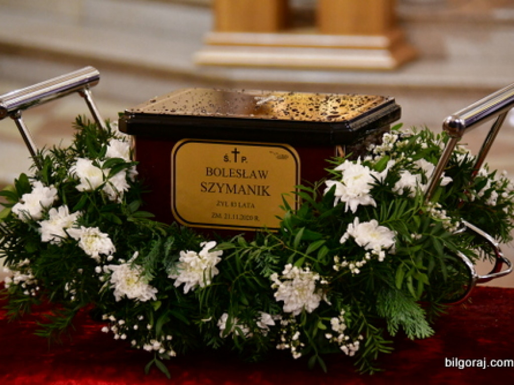 Biłgoraj pożegnał Bolesława Szymanika, społecznika i propagatora historii (FOTO)