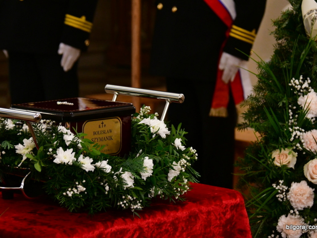 Biłgoraj pożegnał Bolesława Szymanika, społecznika i propagatora historii (FOTO)