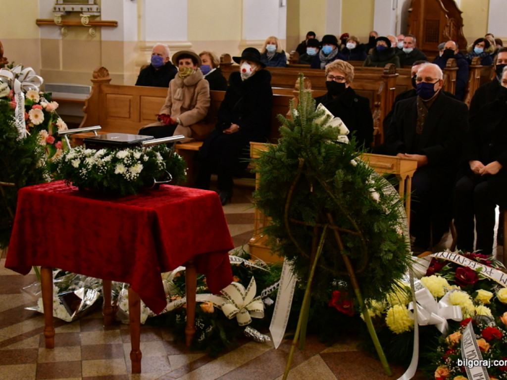 Biłgoraj pożegnał Bolesława Szymanika, społecznika i propagatora historii (FOTO)