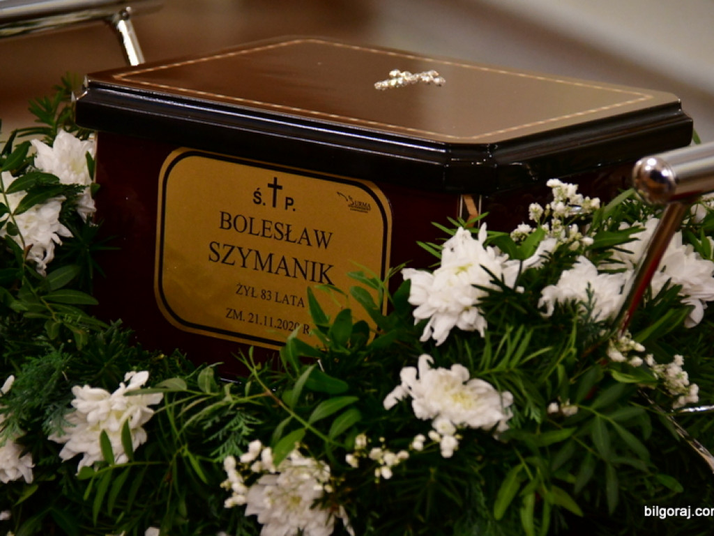 Biłgoraj pożegnał Bolesława Szymanika, społecznika i propagatora historii (FOTO)