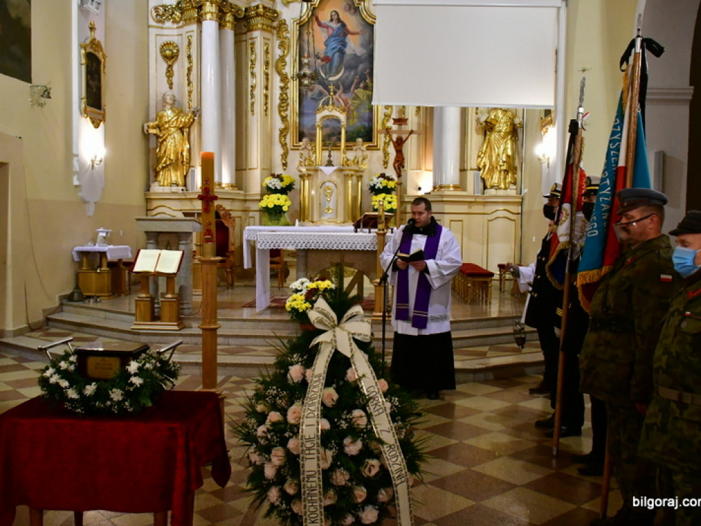 Biłgoraj pożegnał Bolesława Szymanika, społecznika i propagatora historii (FOTO)