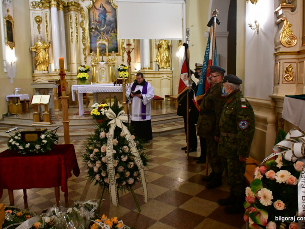 Biłgoraj pożegnał Bolesława Szymanika, społecznika i propagatora historii (FOTO)