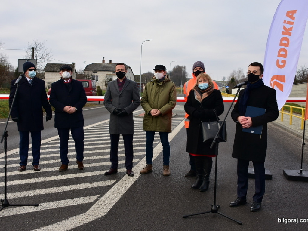 Zakończył się remont drogi krajowej Nr 74 na odcinku Frampol - Gorajec (FOTO)