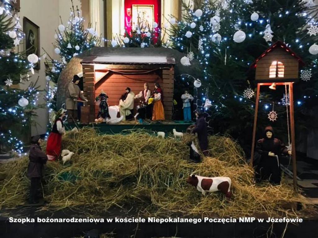 Szopki bożonarodzeniowe w parafiach powiatu biłgorajskiego (FOTO)