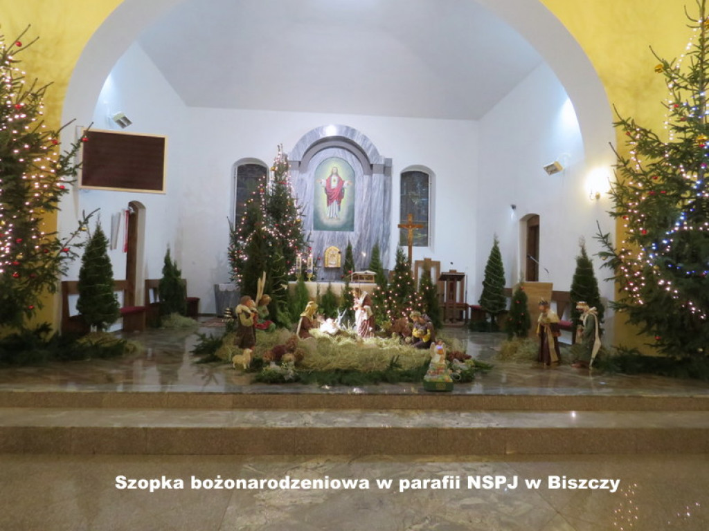 Szopki bożonarodzeniowe w parafiach powiatu biłgorajskiego (FOTO)