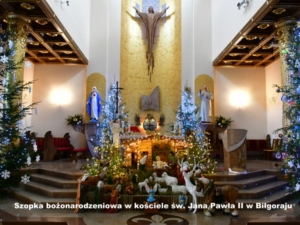 Szopki bożonarodzeniowe w parafiach powiatu biłgorajskiego (FOTO)