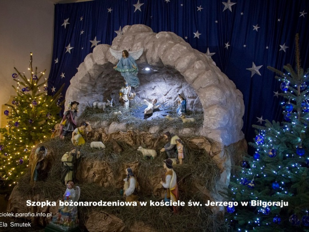 Szopki bożonarodzeniowe w parafiach powiatu biłgorajskiego (FOTO)