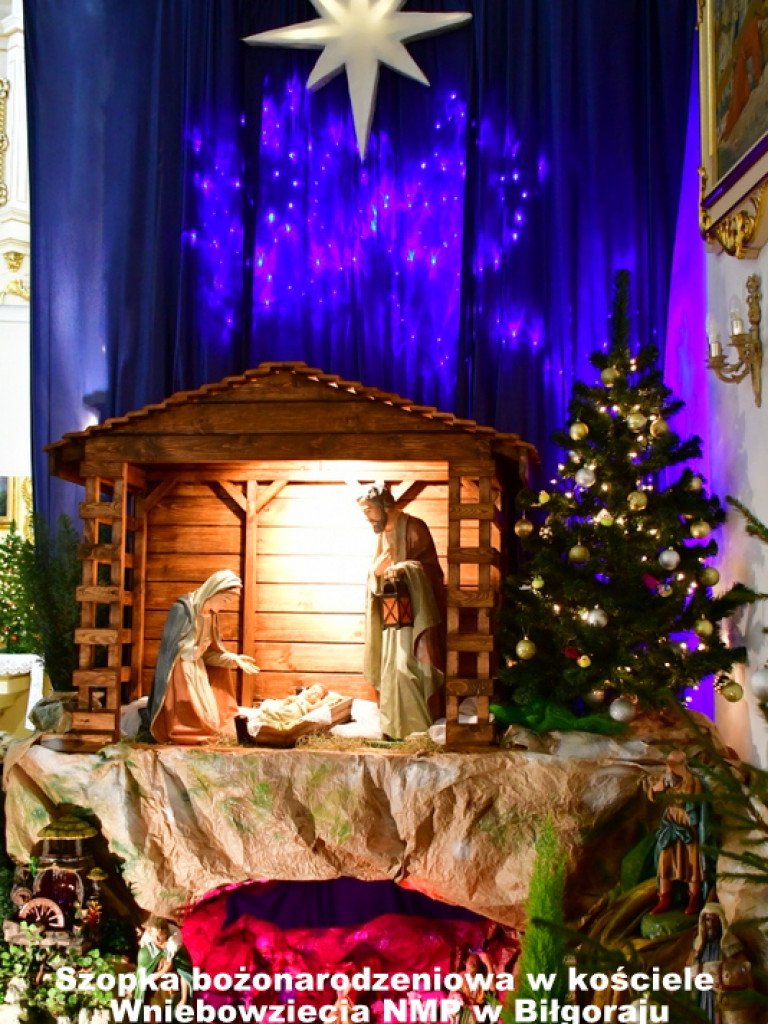 Szopki bożonarodzeniowe w parafiach powiatu biłgorajskiego (FOTO)