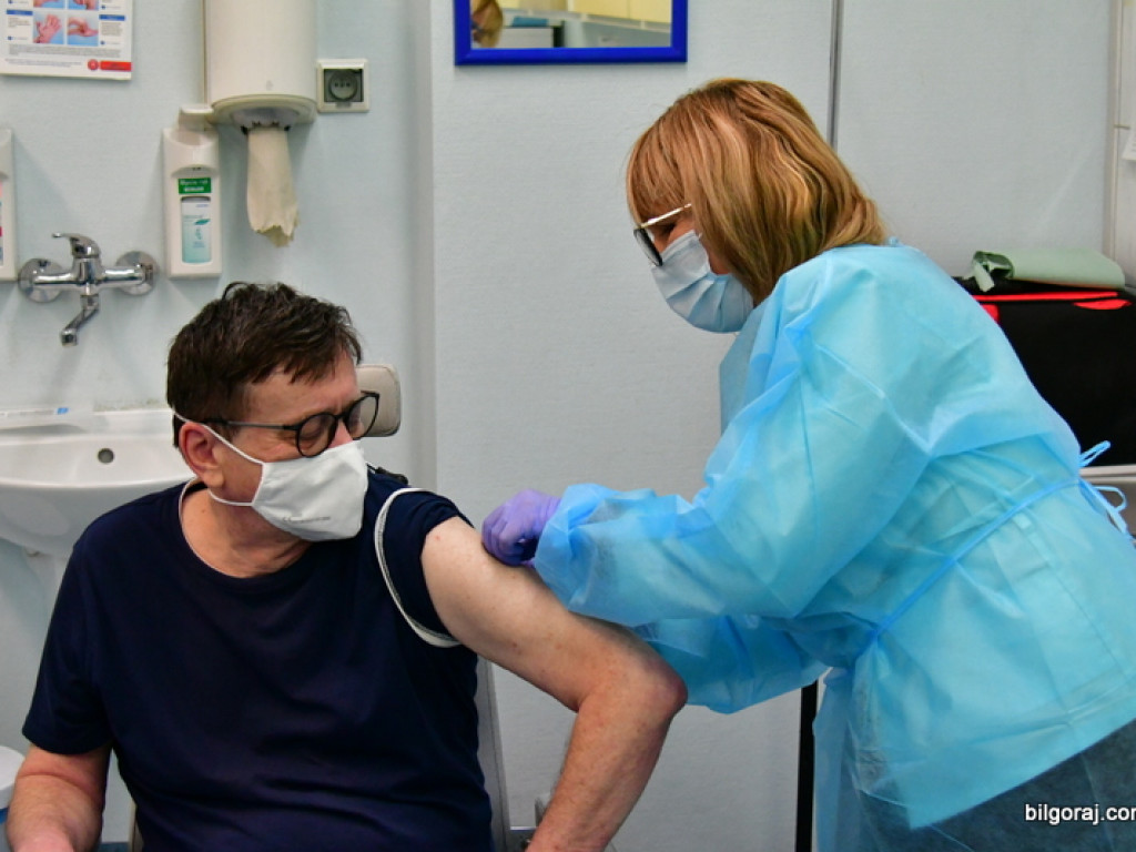 W Biłgoraju ruszyły szczepienia przeciw Covid-19 (FOTO)