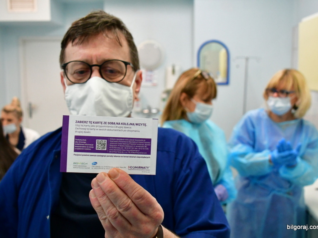 W Biłgoraju ruszyły szczepienia przeciw Covid-19 (FOTO)
