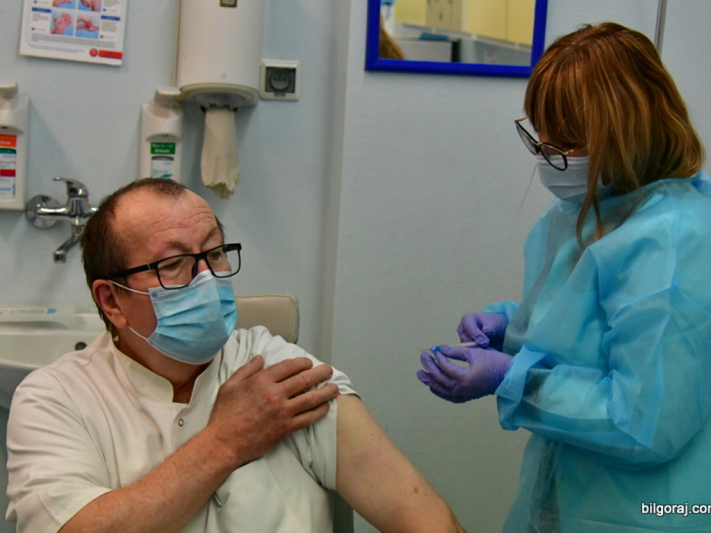 W Biłgoraju ruszyły szczepienia przeciw Covid-19 (FOTO)