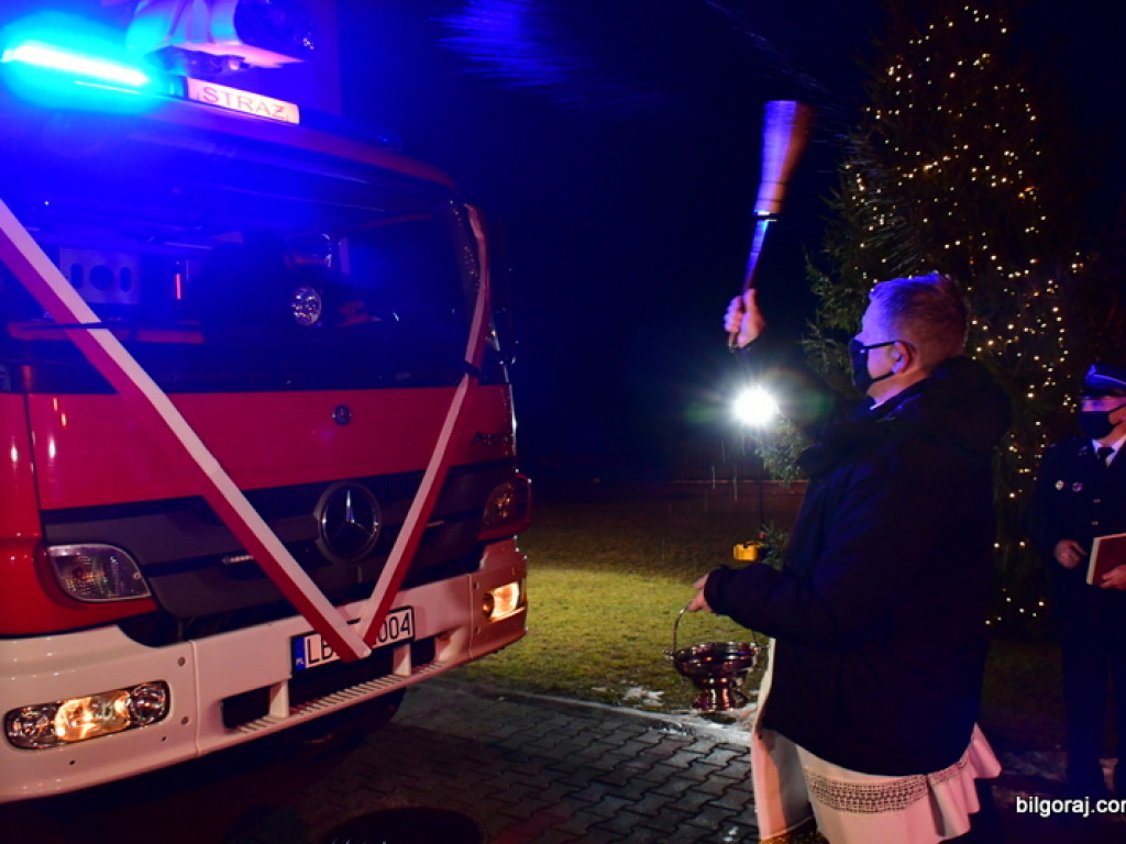 Średni wóz bojowy dla OSP w Majdanie Starym (FOTO)