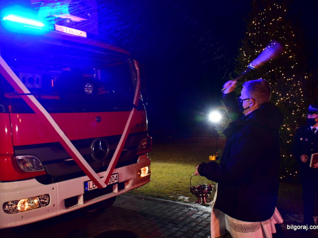 Średni wóz bojowy dla OSP w Majdanie Starym (FOTO)