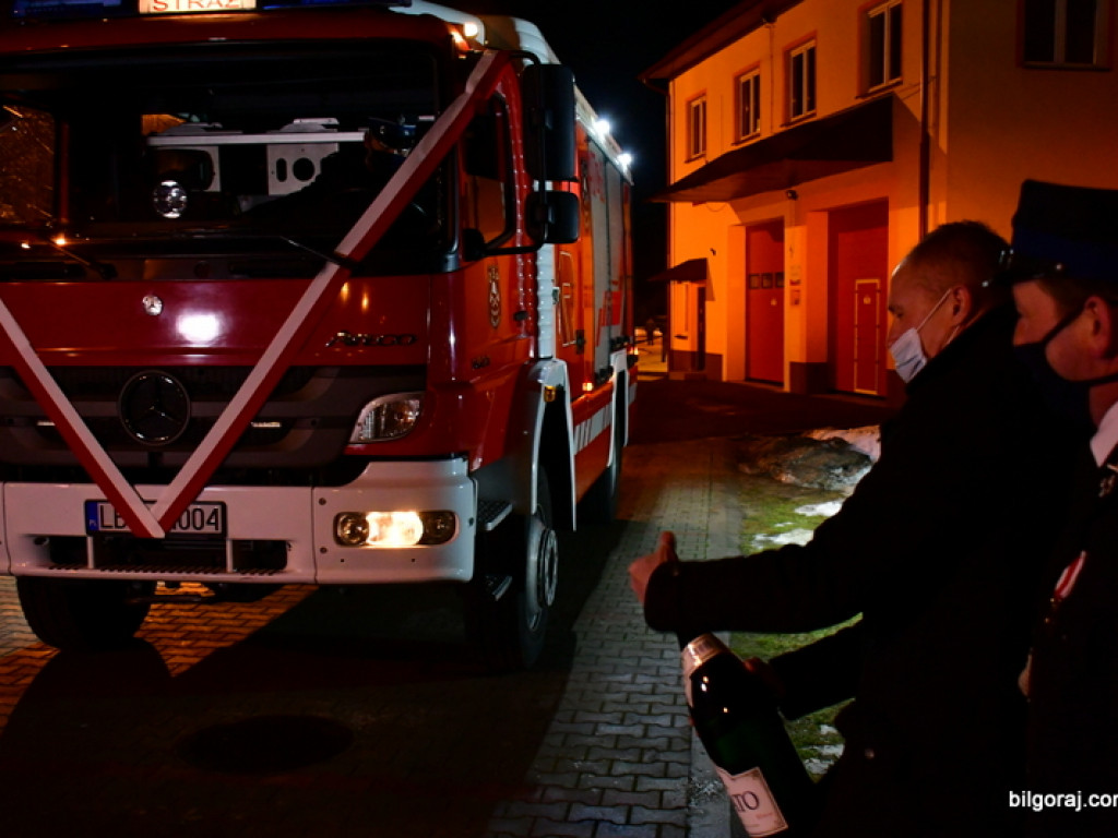 Średni wóz bojowy dla OSP w Majdanie Starym (FOTO)