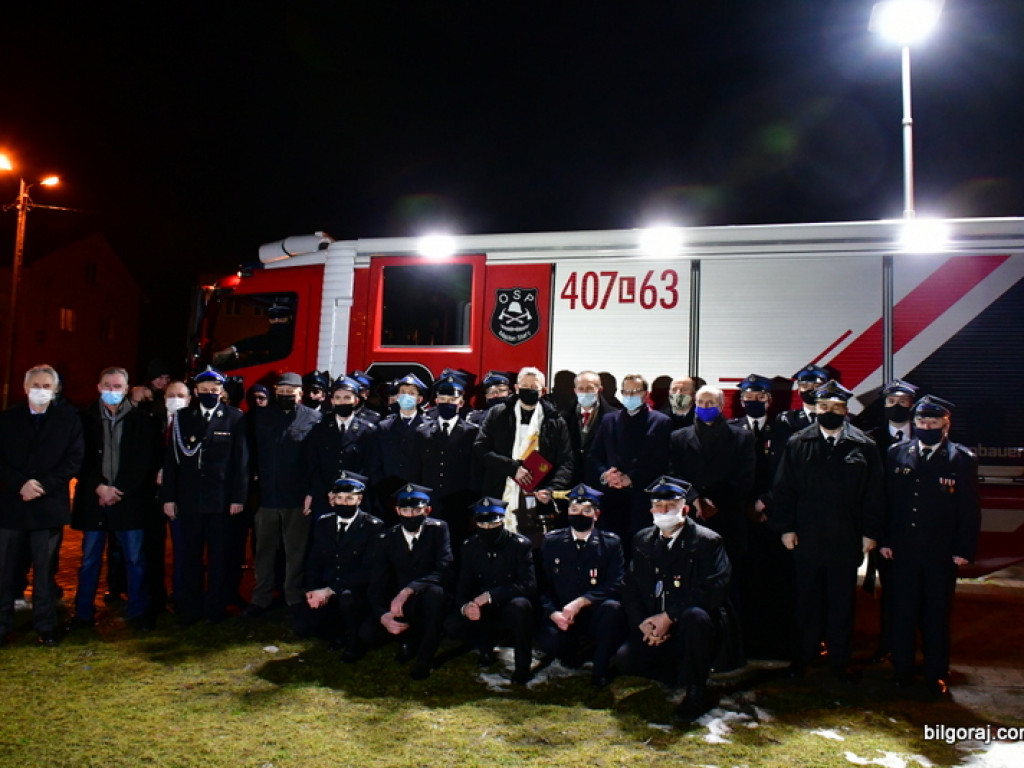 Średni wóz bojowy dla OSP w Majdanie Starym (FOTO)