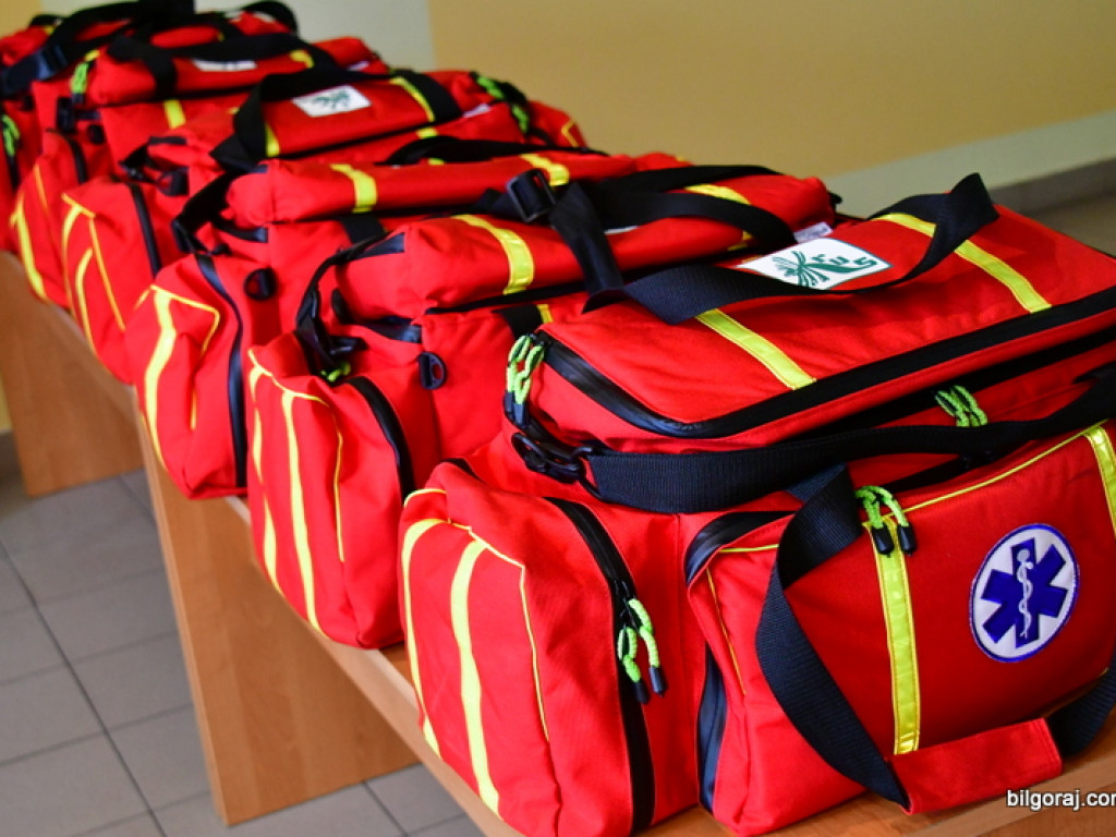 Zestawy ratownicze - specjalne torby z gotowym wyposażeniem trafiły do jednostek OSP (FOTO)