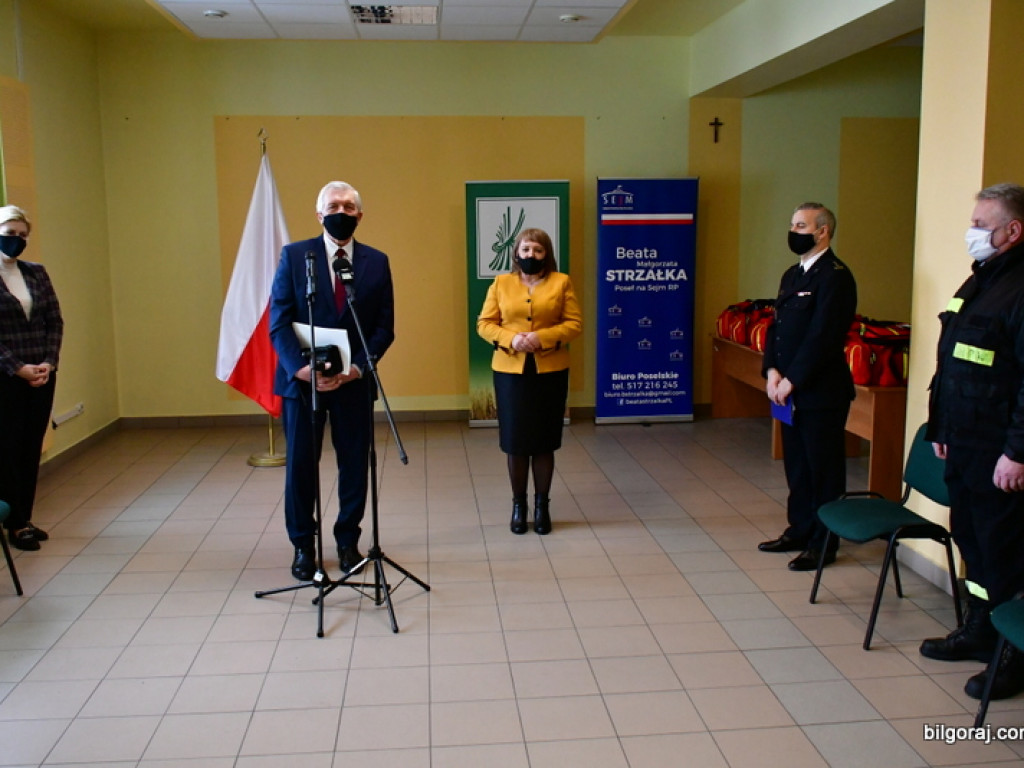 Zestawy ratownicze - specjalne torby z gotowym wyposażeniem trafiły do jednostek OSP (FOTO)