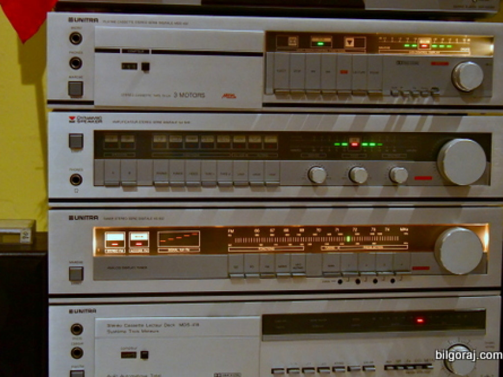 Niezwykła kolekcja sprzętu marki Unitra