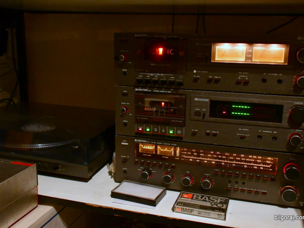 Niezwykła kolekcja sprzętu marki Unitra