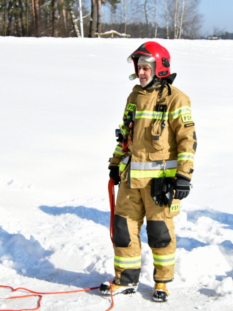 Strażacy ćwiczyli nad Zalewem Bojary (FOTO)