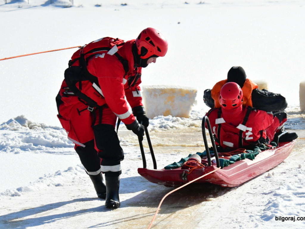 Strażacy ćwiczyli nad Zalewem Bojary (FOTO)
