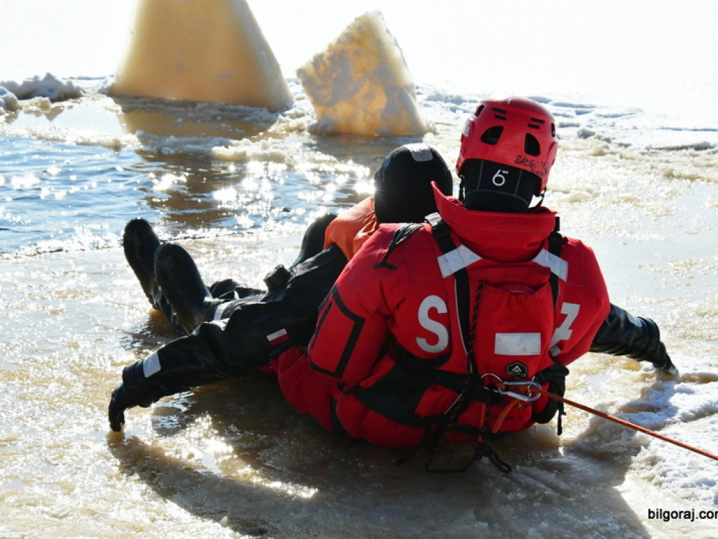 Strażacy ćwiczyli nad Zalewem Bojary (FOTO)