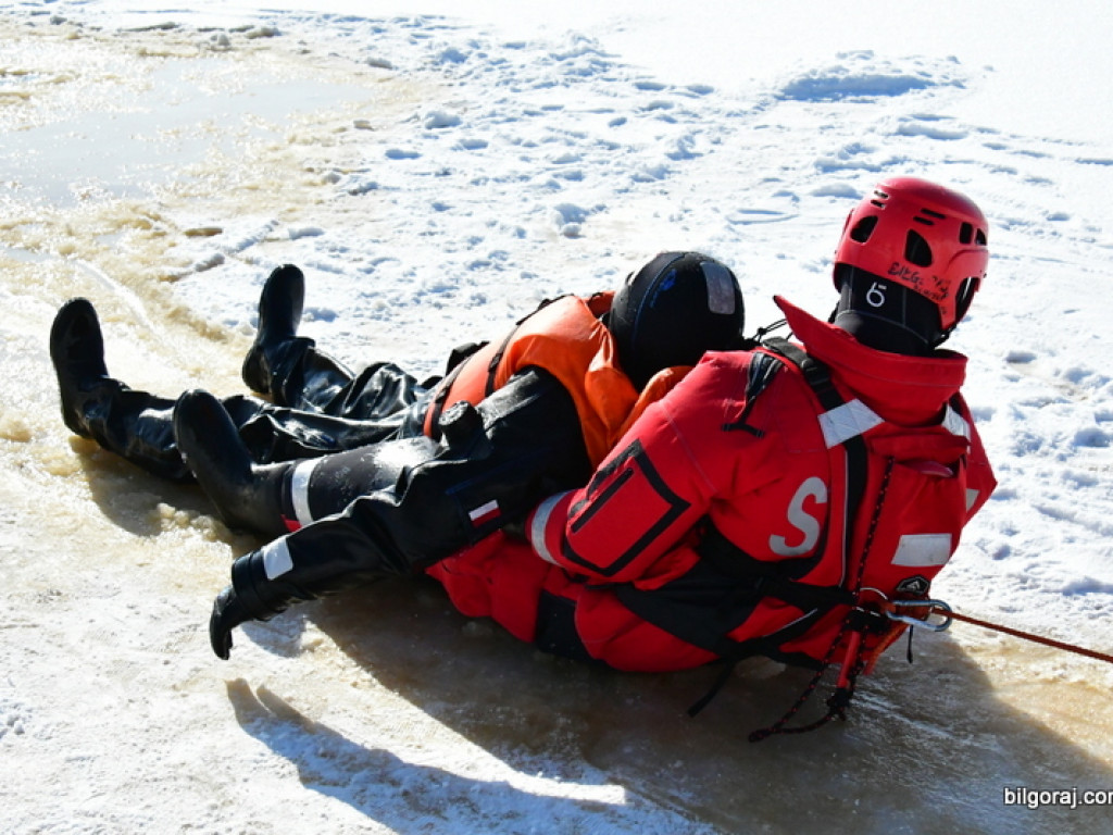 Strażacy ćwiczyli nad Zalewem Bojary (FOTO)